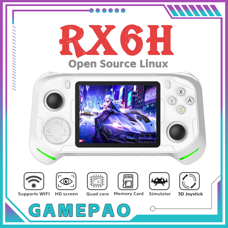 Gaming Console Youtube - Портативная игровая консоль Open Source RX6H