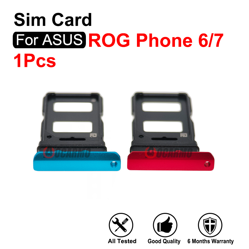 Gaming Console Rog - Сине-красный слот для SIM-карты (лоток) для