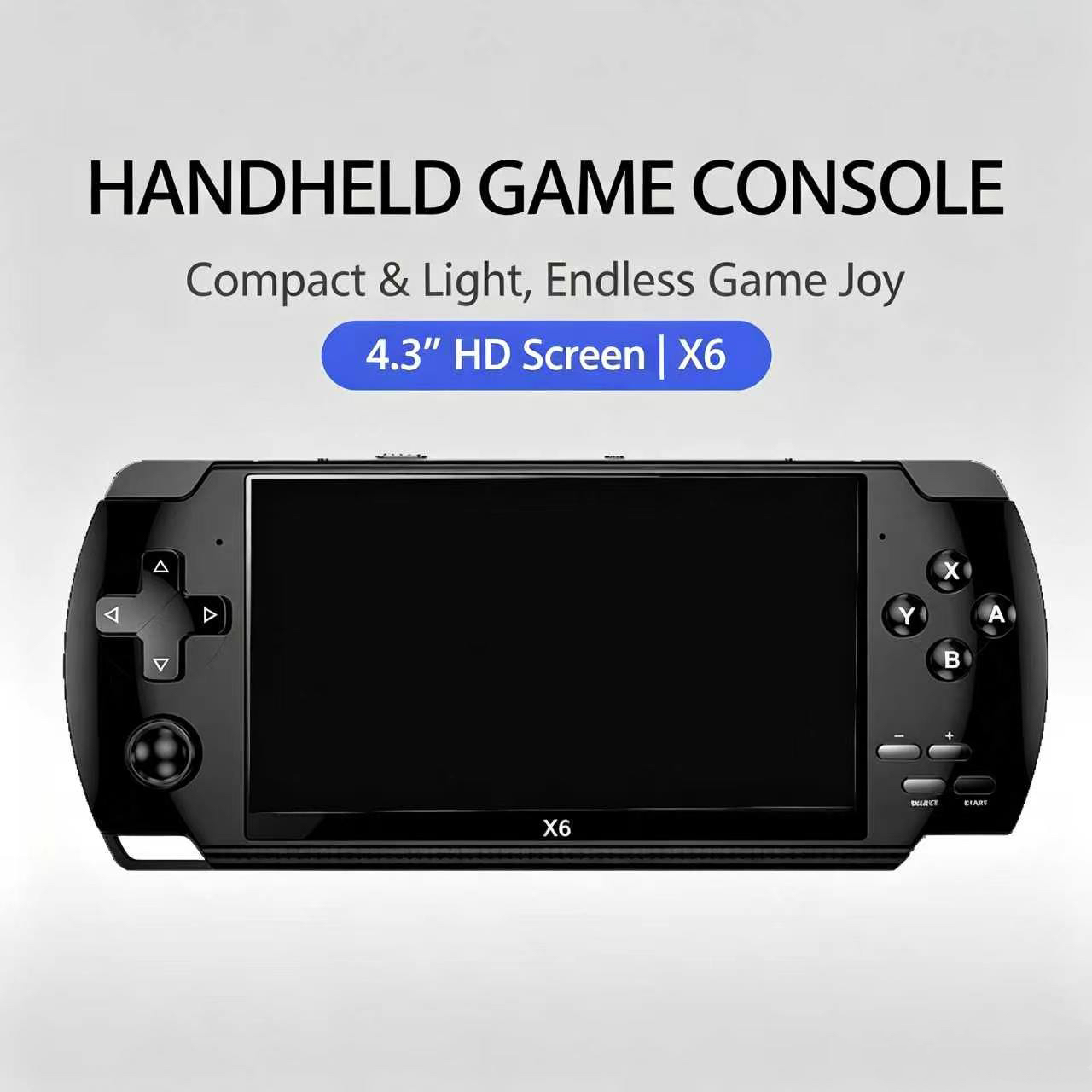 Gaming Console Youtube - Портативная игровая консоль X6 в стиле
