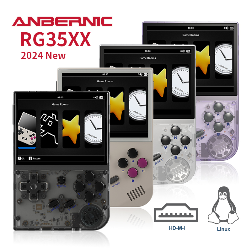 Gaming Console Under 5000 - ANBERNIC 2024 Новая портативная игровая консоль