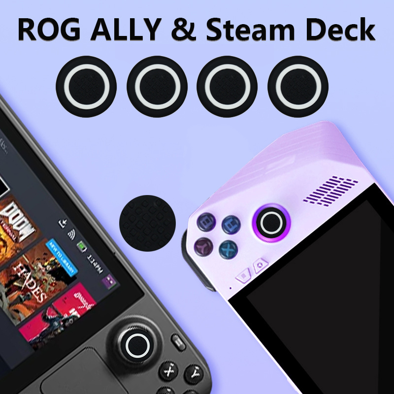Console Gaming Steam - 4 шт., силиконовые ручки для джойстика,