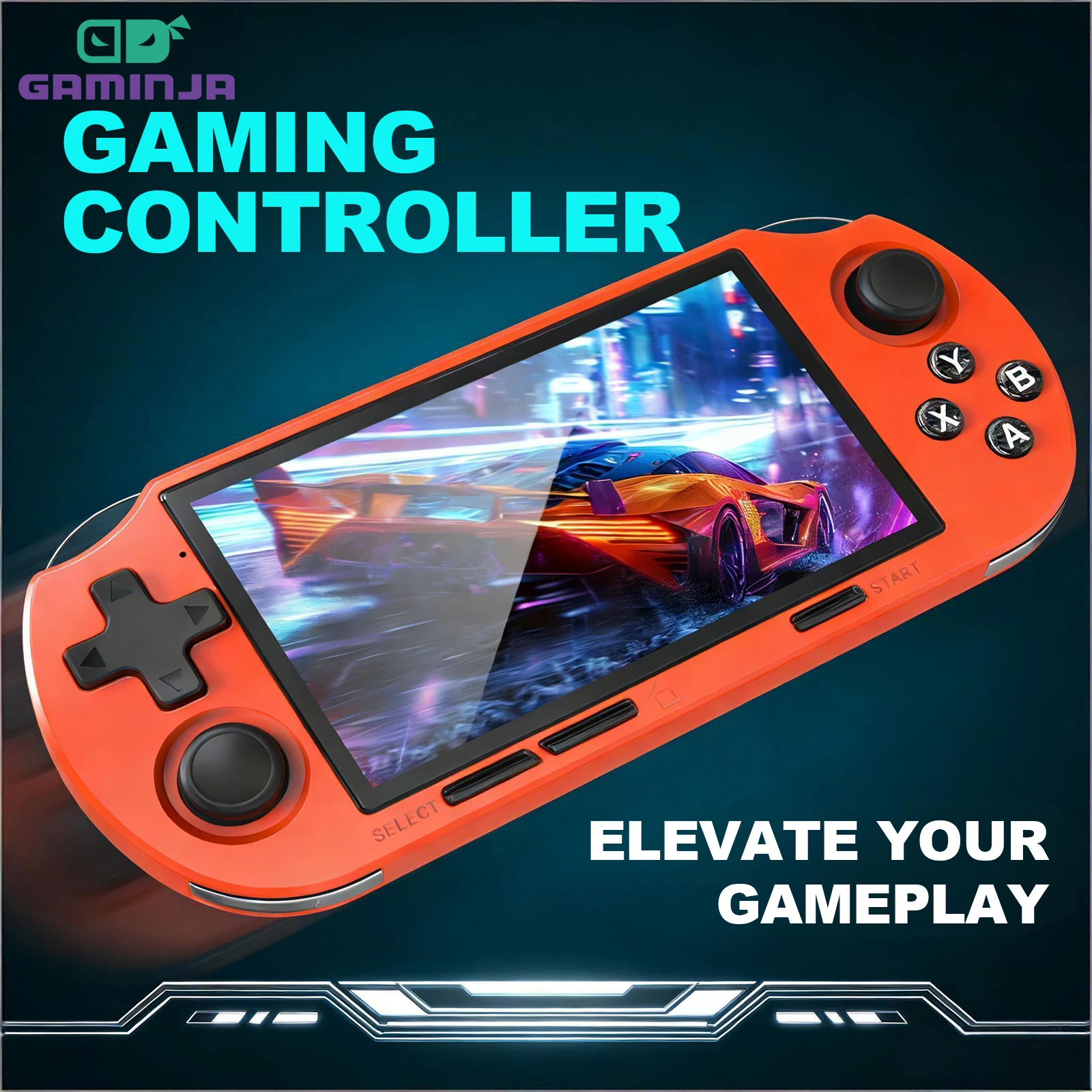 Gaming Console Youtube - Портативная игровая консоль GAMINJA с 4,5-дюймовым