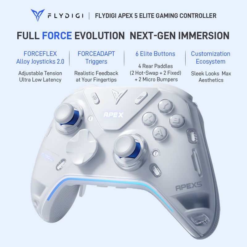 Gaming Console For Smart Tv - Оригинальный игровой контроллер Flydigi APEX 5,