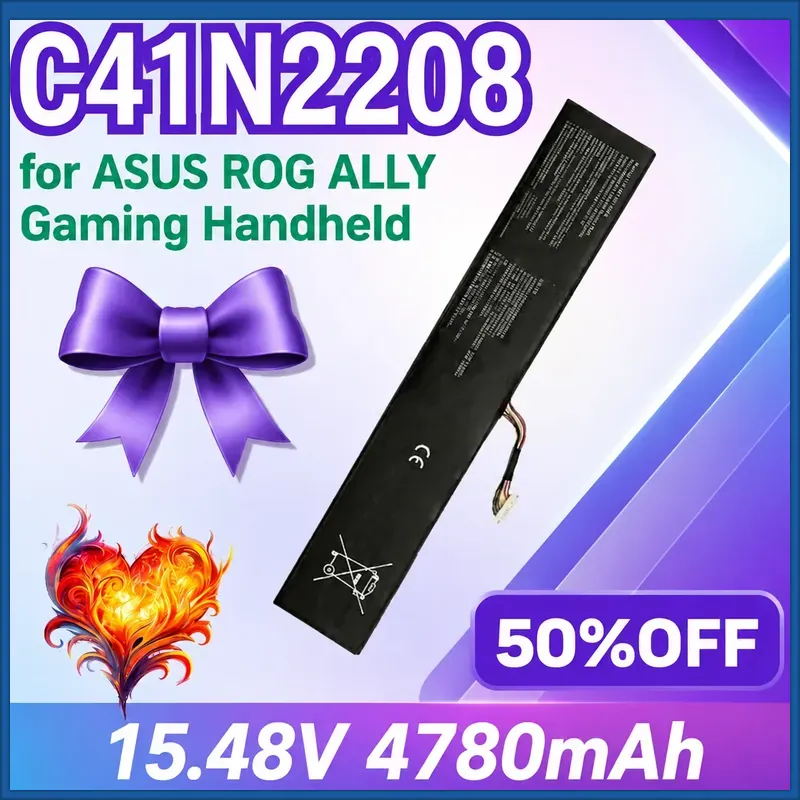 Gaming Console Rog - Новая батарея C41N2208 4780 мАч 15.48В