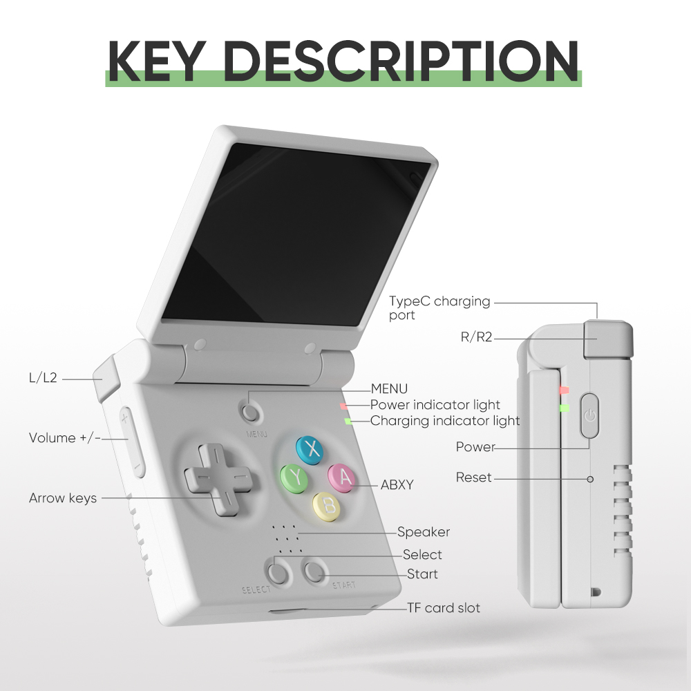 Мини-флип в стиле ретро, порта – обзор и цена Gaming Console Under 5000