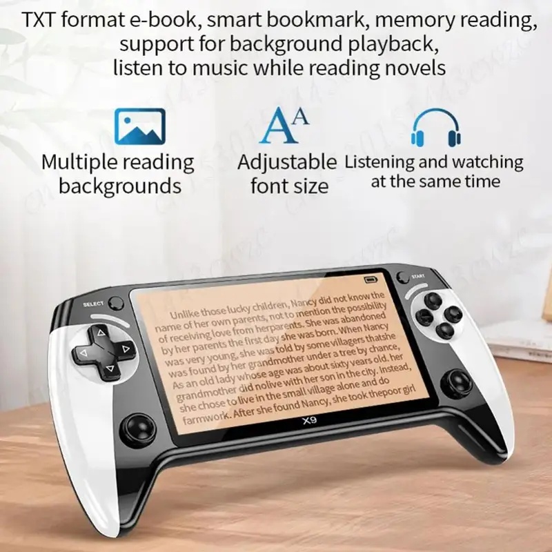 Портативная игровая консоль X9 – обзор и цена Gaming Console Types