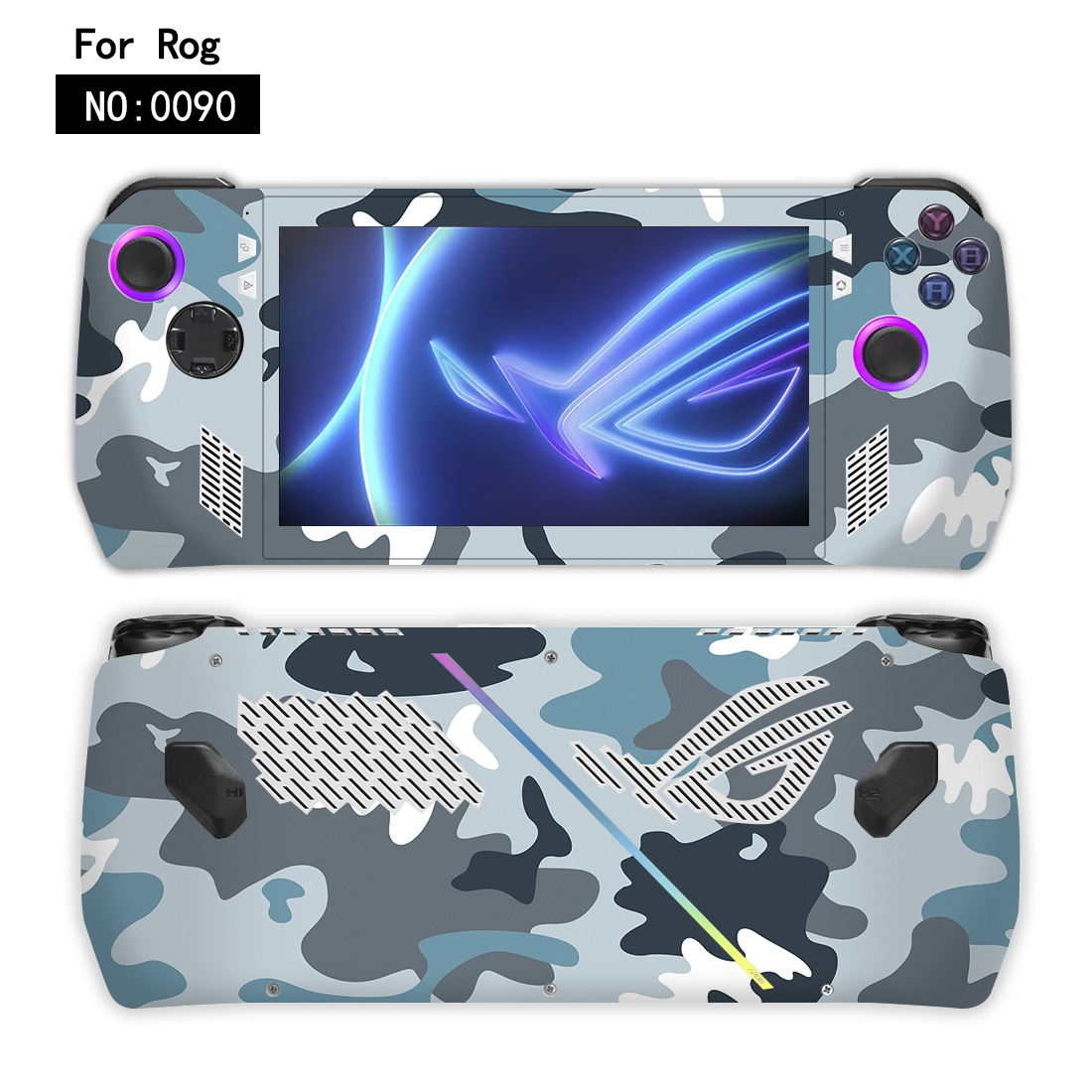 Новый чехол с наклейками для к – обзор и цена Gaming Console Rog