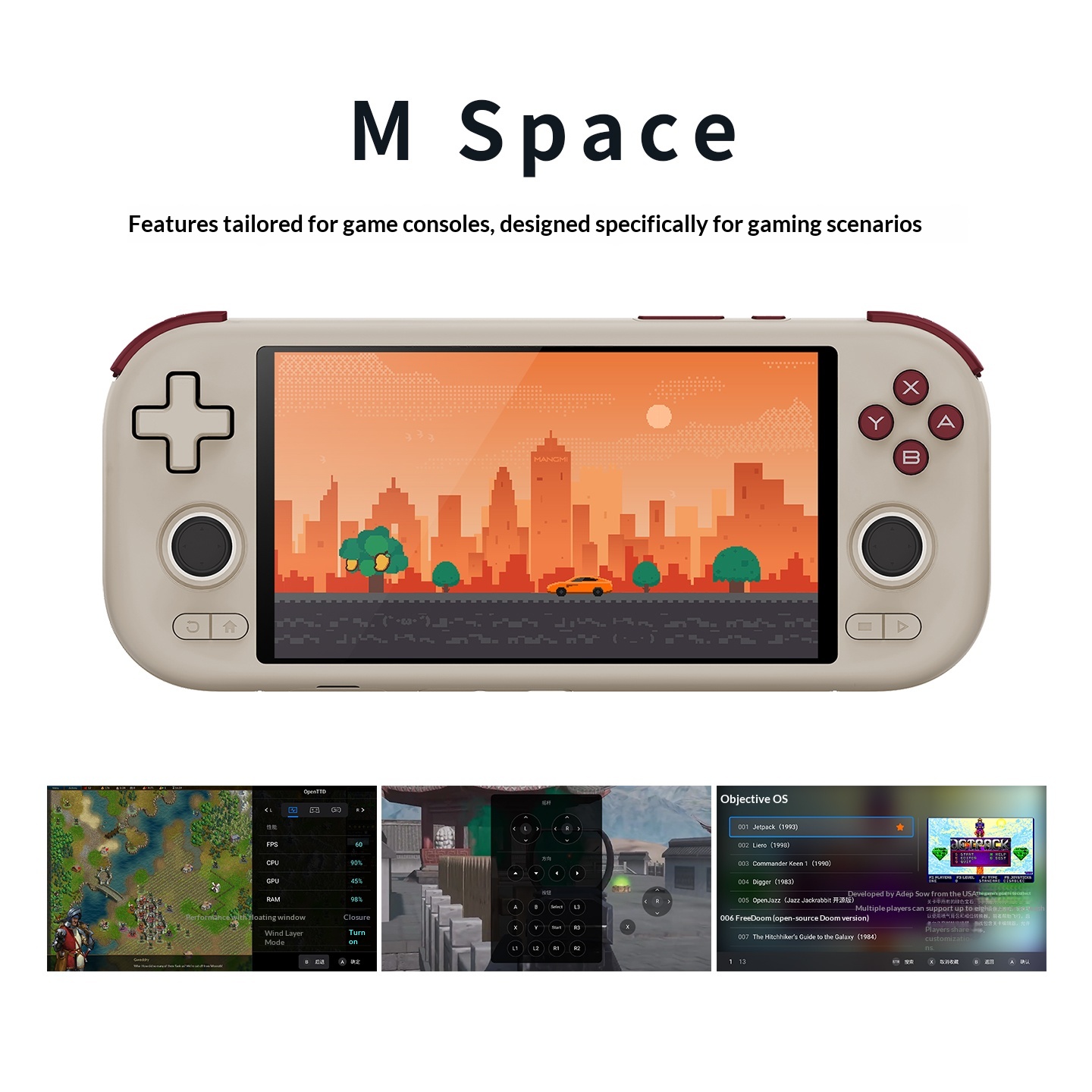 Ручные игровые консоли Mangmi  – обзор и цена Console Gaming Steam